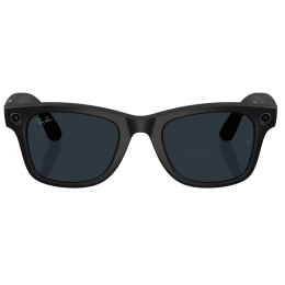 Умные очки Ray-Ban Meta* Wayfarer Gen 2 Matte Black, Фотохромные линзы Clear to Grey Transitions (RW4012), размер L